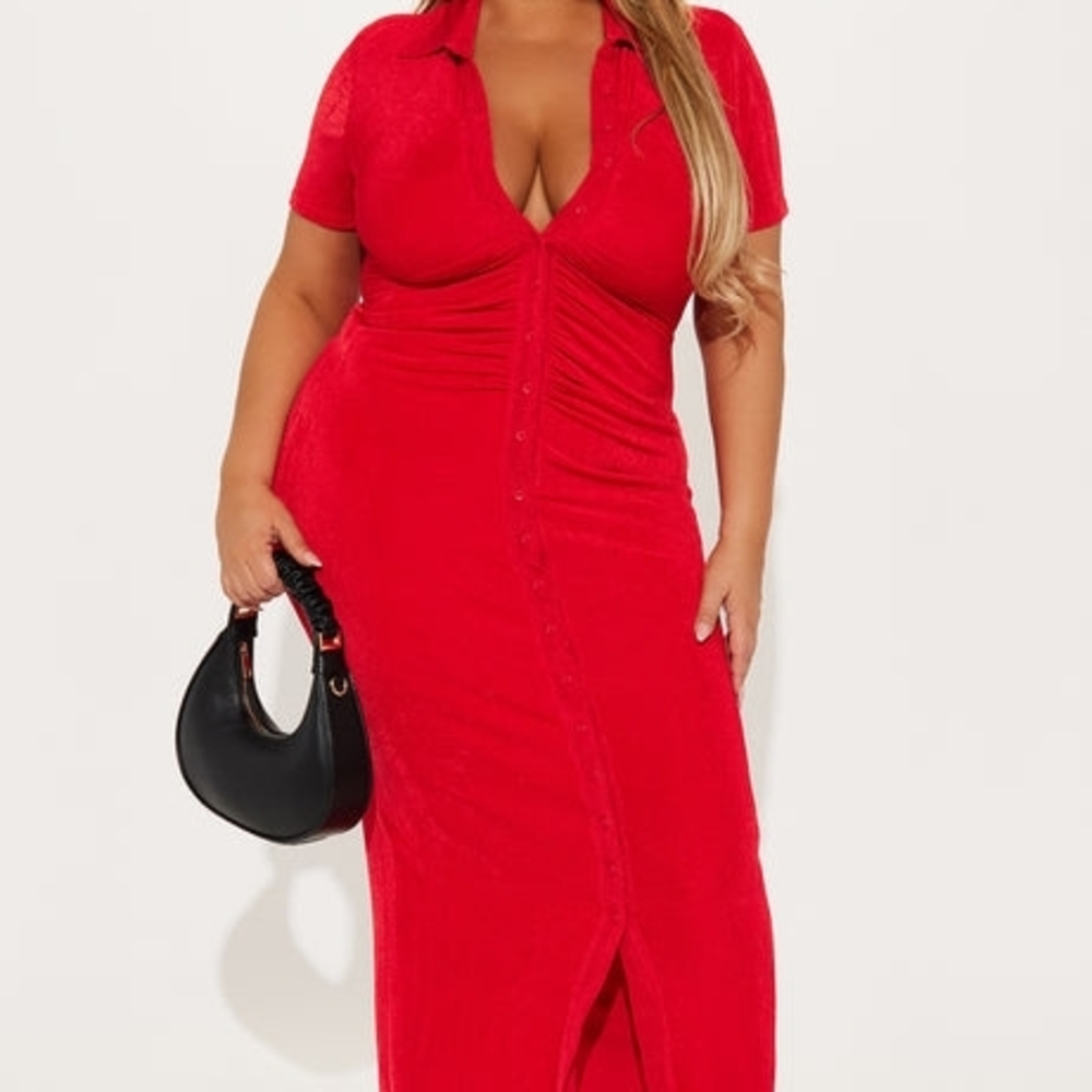 Silky Smooth Slinky Maxi Dress